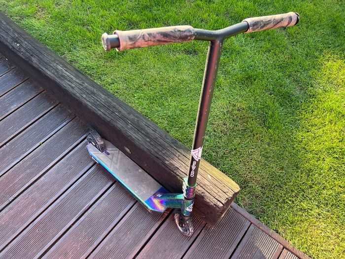 Rewind Neo Chrome Stunt Scooter