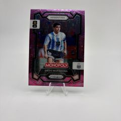 Panini Monopoly Maradona Pink Parrallel