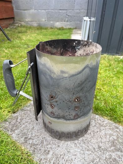 Charcoal BBQ and Chimney