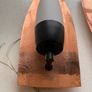 Retro vintage Mid-century Danish wall sconce lights X2 c1960 Image 4