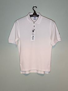 NEW Vintage Adidas Pique Mens Golf Polo Size S