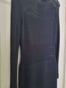 DKNY long sleeve bodycon dress