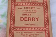 Ordnance Survey Map of Derry Layered Edition (Sheet 1 of the Series)
