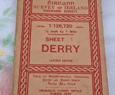 Ordnance Survey Map of Derry Layered Edition (Sheet 1 of the Series)