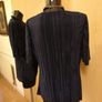 Women's Top Navy Plisse Size 16 Image 4