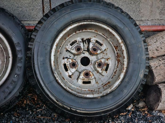 4x Range Rover Classic Rostyle Steel Wheels