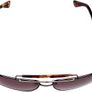 Police Unisex Sunglasses, Shiny / Sandblasted Gold Matte Parts SPLD43 Image 4