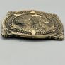 Rooster Cogburn John Wayne G&S Plated Solid Brass Vintage Belt Buckle by ADM Image 2