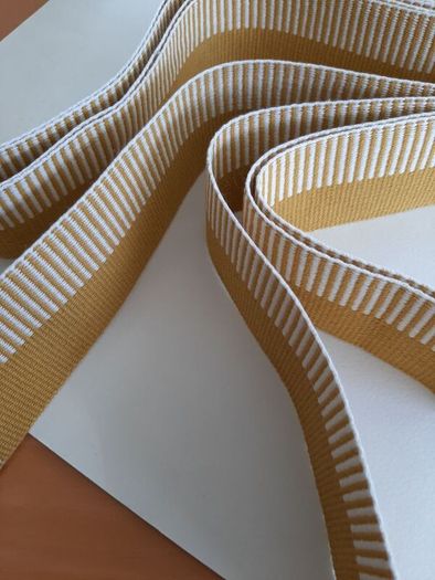 Woven wrap sash belt