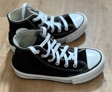Converse All Star  Black  Size UK 1  or EU 33