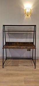Computer Desk with shelves