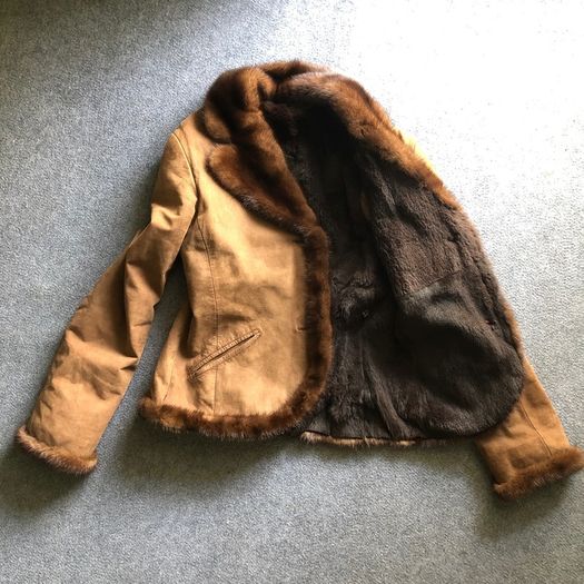 Sheepskin coat