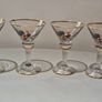 Pristine Vintage Art Deco Enamel Cockerel Cocktail Glasses Set of 6 Image 6
