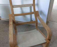 Poang Ikea Oak Chair Frame