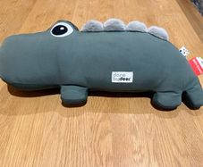 Tummy time crocodile