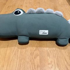 Tummy time crocodile