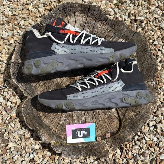 Nike ISPA React Low Grey Black