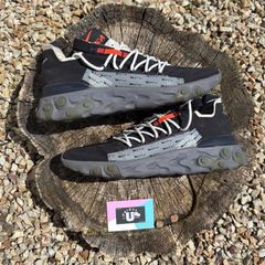 Nike ISPA React Low Grey Black