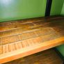 industrial style bookcase / shelf unit Image 4