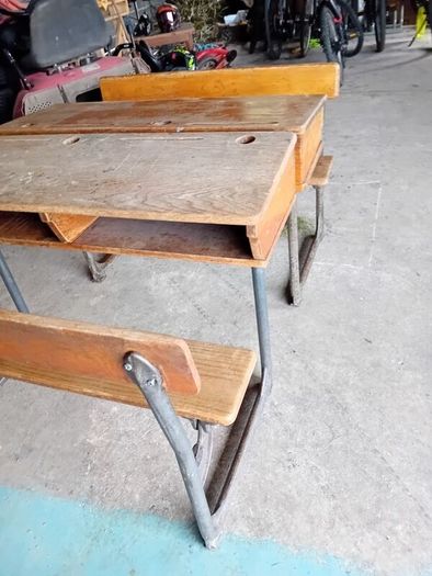 old school desk