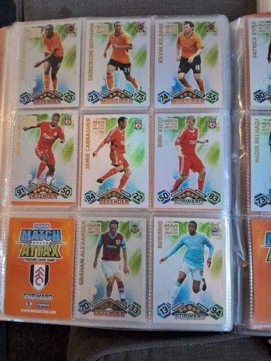 Match attax cards 09/10
