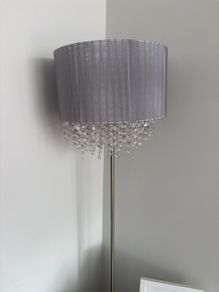 Grey 5ft Lamp