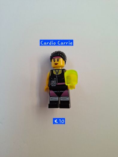 Lego Minifigures Lucy Wyldestyle, Cho Chang, Cardio Carrie