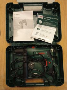 Bosch Electric Combi Drill EasyImpact 600 (600 W, in Carrying Case)