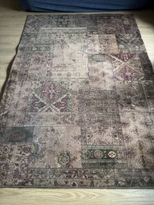 Large Plantation Rug Co. "Vintage" Patchwork Rug (1.65m x 2.35m)