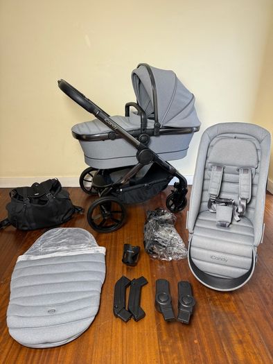 New condition icandy Peach 7 travel system pram