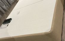 Double bed with mattress