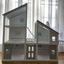wooden doll house Image 2