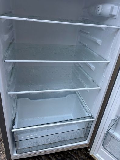 Nordmende 55cm Freestanding Fridge Freezer Silver