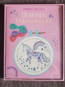 New Unicorn Embroidery Kit