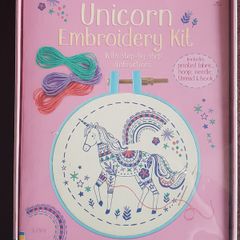 New Unicorn Embroidery Kit