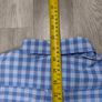 Gant Button Down Check Short Sleeve Shirt Mens Medium Image 6