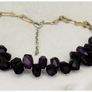 Retro Amethyst Crystal Necklace Image 8