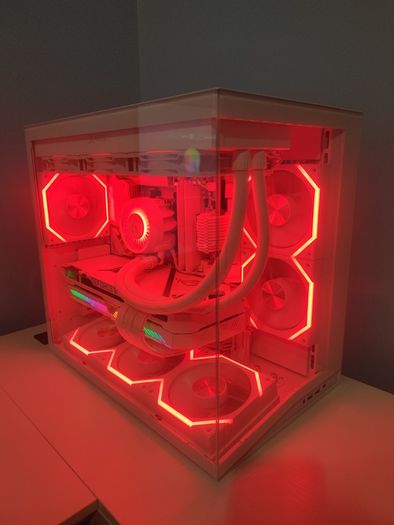 High-End Gaming PC - Ryzen 7 9800X3D - RTX 3080 - 32GB DDR5 - White Build - Like new