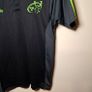 Adidas munster 2018 polo shirt size small ptp 20" black/green in like new condition Image 4