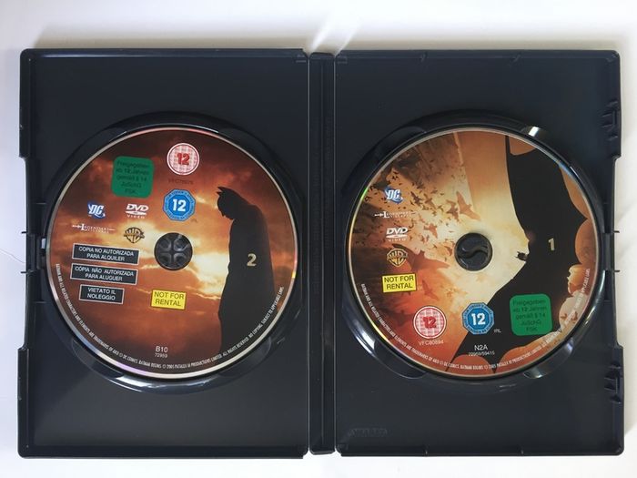 Batman Begins (Christopher Nolan Film) [2005] Christian Bale, Michael Caine & Liam Neeson [Movie 2xDVD]