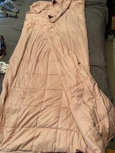 Brentfords Weighted Blanket | Blush Pink | For Anxiety