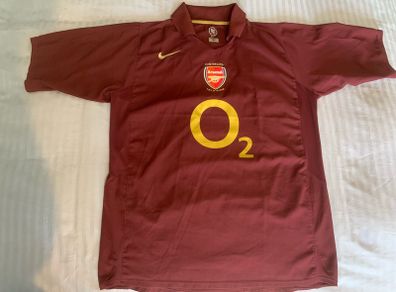 Vintage Arsenal Nike 2005/06 Highbury Final Season Shirt