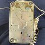 1980s cream rotary telephone PROP vintage Image 10