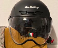 CGM 801 EBI Ski  EBike Helmet with Visor (61 cm)  Black