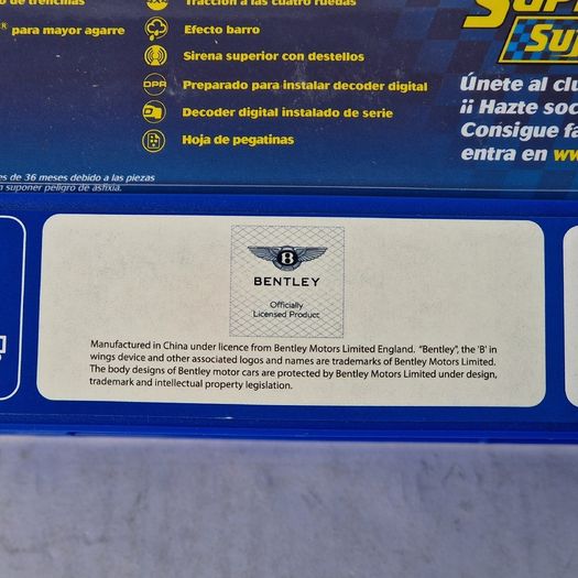 Scalextric Bentley Continental GT3- #31 Slot car ( H4024 C4024 24hr Le Mans touring superslot )