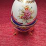Vintage Egg Shaped Trinket Box Image 2