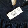 NEW navy ruffle dress (11-12) Image 2