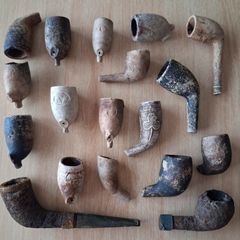 Vintage pipe bowls