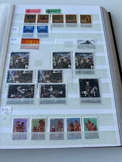 LUXEMBURG collection in 64 pages stamp album