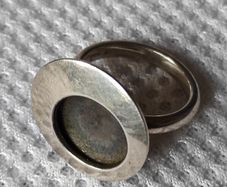Vintage MW sterling silver ring